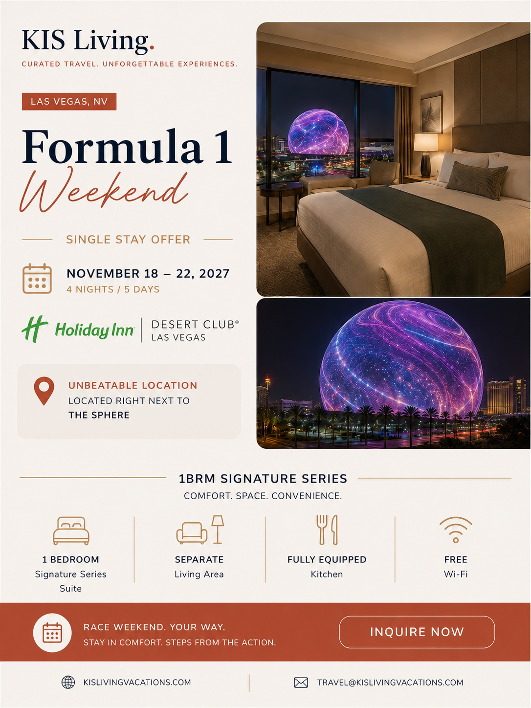 Formula 1 Weekend - Las Vegas, Nevada 